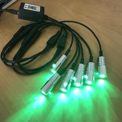 China Car mini 1.5W LED fiber optic light source of interior lighting for car rf light control for sale