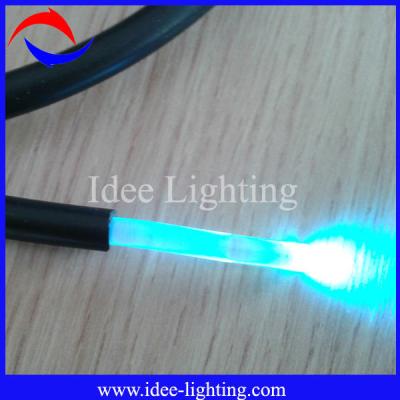 China Large Diameter 12mm Aluminum Alloy End Light Fiber Optic Cable for sale