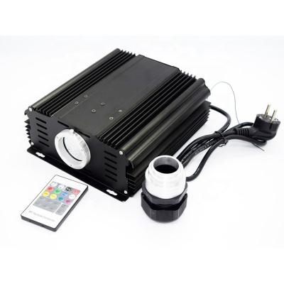 China Aluminum Alloy 45W LED Fiber Optic Light Source RGB RF Remote Control for sale