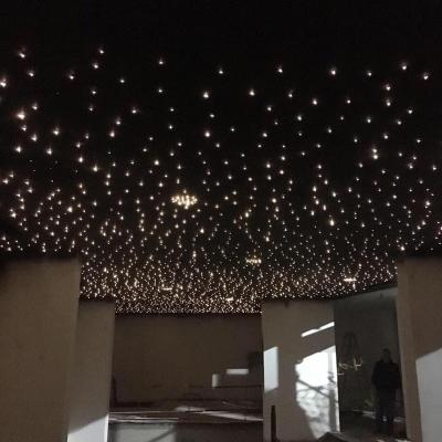 China RGBW+TWINKLE LED Fiber Optic Panel Star Ceiling DIY Fiber Optic Light Kits With Glitter Effect for sale