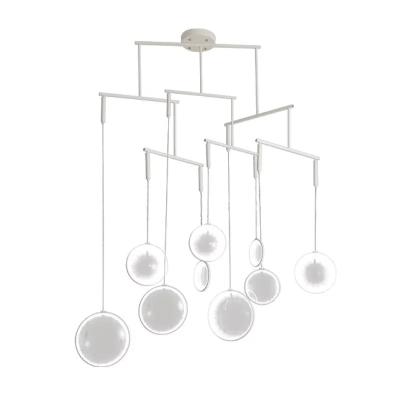 China 2023 Modern Modern Design Nordic Minimalist Restaurant Living Room Decoration Led Pendant Light Lamps for sale