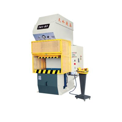 China Auto parts C servo frame hydraulic press with long stroke distance and enough opening height for sale