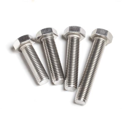 China Grade M4-M33 A2-70 Stainless Steel Factory Direct Stainless Steel Hex Bolt Nut for sale