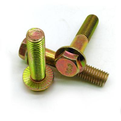 China Steel 8.8 Zinc DIN6921 Flange Construction Anchor Bolt for sale