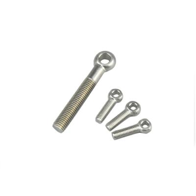 China Stainless Steel 304 316 DIN580 Stainless Steel Lifting Eye Bolts Metric for sale