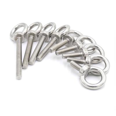 China Stainless Steel Eye Bolt Screw Stainless Steel Fastener for sale