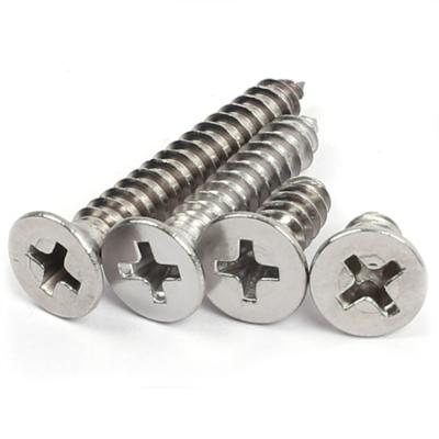 China General Industry Stainless Steel SS304 Countersunk Head DIN7982 Self Tapping Screw for sale