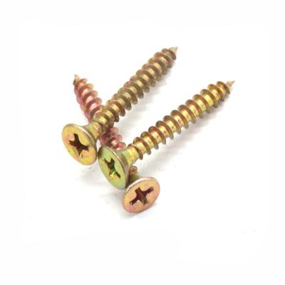 China Pozi Double Plate Milled Flat Head Chipboard Screws China Manufacturer for sale