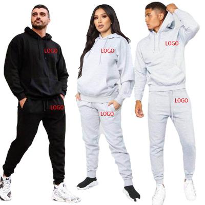 China Antibacterial Men's Unisex Activewear Workout Gym Jogger Tracksuit Set For Men Jogging Custom Logo Hoodie Sportswear Mens Tracksuit & Clothes for sale