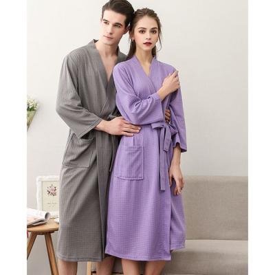 China GOOD QUALITY QUICK DRY STYLE 2021 spring lovers pajamas/summer bathrobe for women girls sleepwear pajamas for sale