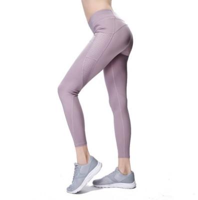 China Thin Mesh Breathable Workout Running Yoga Pants Antibacterial STYLE High Waist Antibacterial Yoga Pants Thin Gaiters for sale