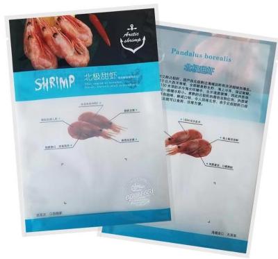 China Disposable Pouch Plastic Frozen Dried Seafood Pouch Disposable Plastic Frozen Dried Seafood 3 Side Seal Pouch Food Packaging 3 Side Seal Seafood Supply Manufacturers Companies Bag Package for sale