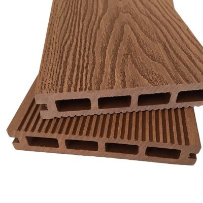 China Modern wood plastic composite decking flooring outdoor garden decking WPC wpc decking for sale