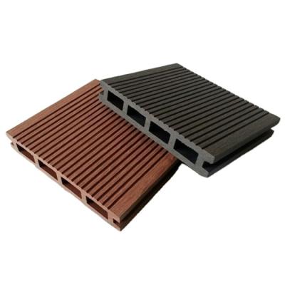 China 2022 new Anti-water wpc wood plastic composite decking garden outdoor panel WPC flooring WPC wood wall panels for sale