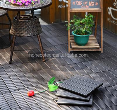 China Exterior Tiles Wood Plastic Composites (WPC) Bathroom Tiles for sale