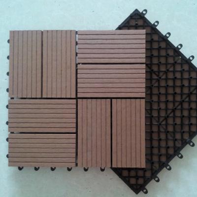 China Outdoor Furniture Wpc (Wood Plastic Composite) DIY Tiles (CE, ROHS, ASTM, ISO9001, ISO14001, Intertek) Waterproof, Outdoor, ANTI-UV for sale