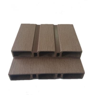 China Modern Exterior Wood Plastic Composite Wall Panel WPC Exterior Wall Panel Cladding for sale