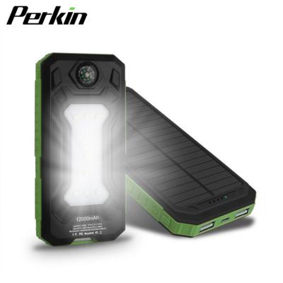 China 2018 High Capacity Ultra Thin Portable Solar Power Bank Waterproof/Solar Charging 100000mah Solar Power Bank for sale