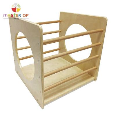 China Wooden Climbing Cube In 3 Years+ Safe Indoor Play Center For Children W01F041 for sale