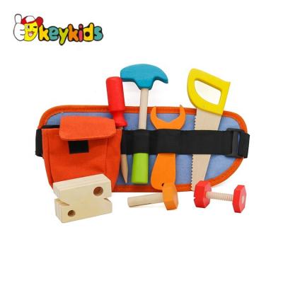 China Woodworking MODEL TOY Pretend Carpenter Toys Tool Belt Set Woodworking Repair Set For Children W03D133 for sale