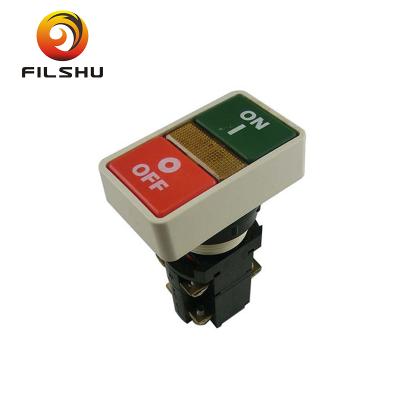 China Stainless Steel or Copper with Nickel Plating ON/OFF Double Illuminated Waterproof Push Button Switch for sale