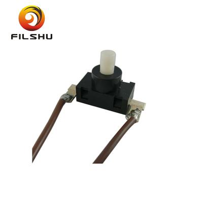 China 220V Plastic Rope Line Push Button Switch For Table Lamp for sale