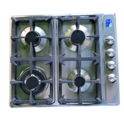 China 2020 Popular Tempered RV 4 Burner Hob Cooker Gas Cooking Stove for sale