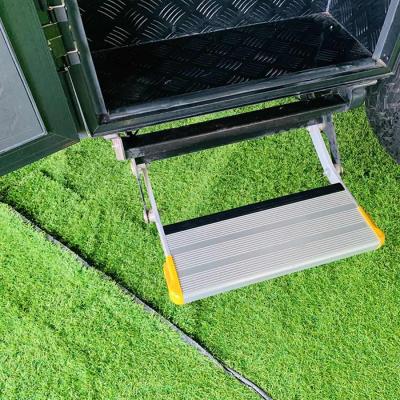 China The width and height are adjustable to fit any type of vehicle. Car electric sliding side step for rv midification factory for sale