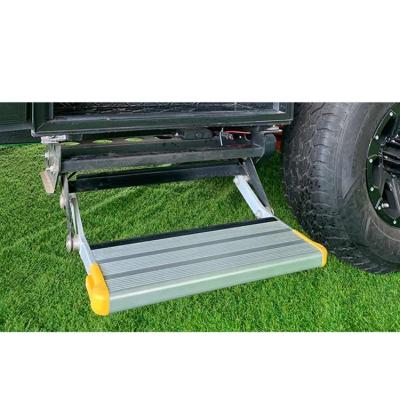 China The width and height are adjustable to fit any type of vehicle. Electric step for rv camper trailer with CE certificate motorhome accessories for sale