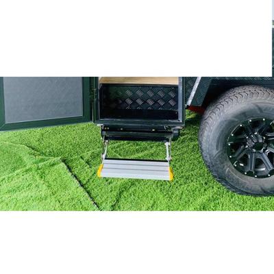 China The width and height are adjustable to fit any type of vehicle. Car electric sliding side step for rv midification factory for sale