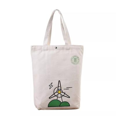 China Wholesale Printing Canvas Cotton Tote Bag Handled Custom Shopping Bag Canvas Bag for sale