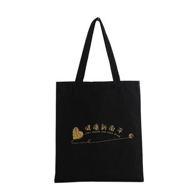 China Wholesale custom handled latest white clean logo non woven organic shopping bag cotton canvas bags for sale