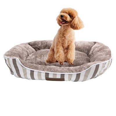 China Sofa Bed Dog Nest Large Rectangle Dog Sofa Bed Dog Nest Large Orthopedic Bone Pet Beds Accessories All Weather Warming Dual Sided Breathable Double Sided Pet Bed for sale