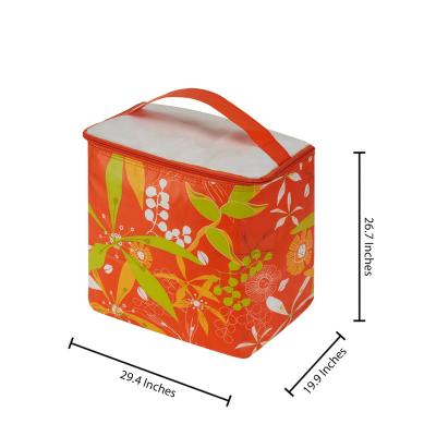 China Double Deck Waterproof Portable Adult Picnic Lunch Bag Thermal Cooler Bag for sale