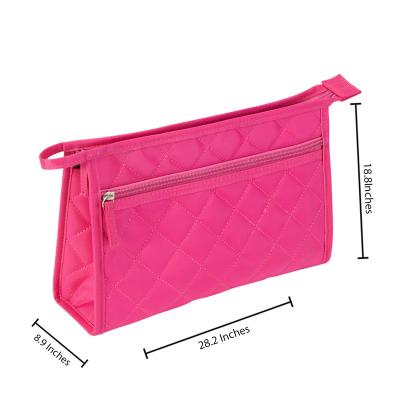 China Stylish Personalized Polyester Travel Pocket Makeup Cosmetic Bag for sale