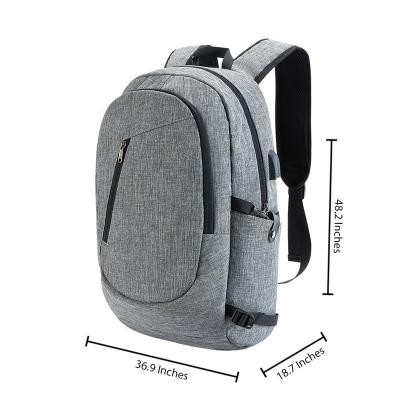 China With Cationic USB Men's Business Cloth USB Port Laptop Backpack Bags for sale