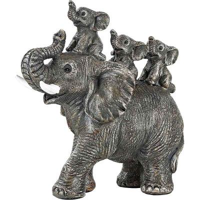 China Beautiful mother and child elephant ornaments from Europe for sale