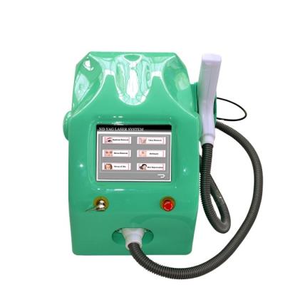 China Best Professional Hair Removal Skin Rejuvenation ND YAG Laser Tattoo Removal Machine for sale