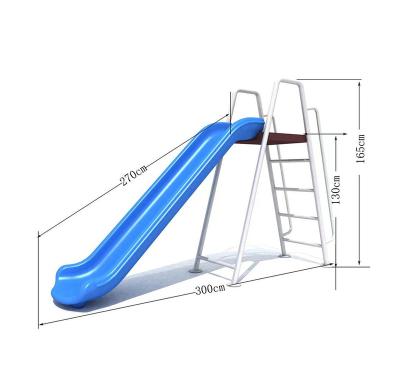 China PE Newcomers Price Cheap Wear Resistant Outdoor Playground Swing Set With Durable Hardware Plastic Slide for sale