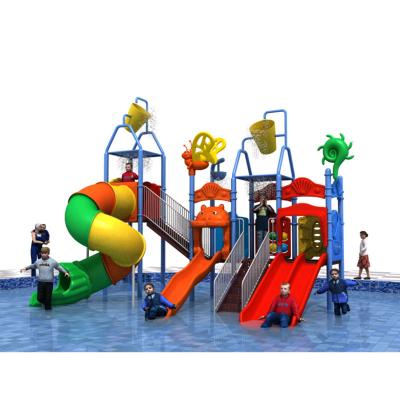 China PE Factory Supplied Commercial Swimming Pool Plastic Children Used Tube Slide For Water Playground for sale