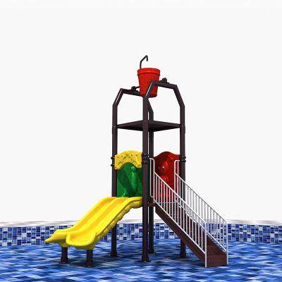 China Outdoor PE Swimming Pool Playground Park Arch Kid Game Splash Bucket Sprinkler Child Water Play Water Equipment for sale