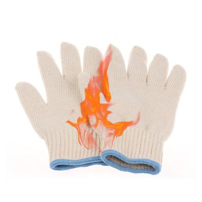 China Low MOQ Low MOQ Barbecue BBQ Grill Cotton Heat Resistant BBQ Gloves Heat Resistant Grilling Gloves For Cooking Baking for sale