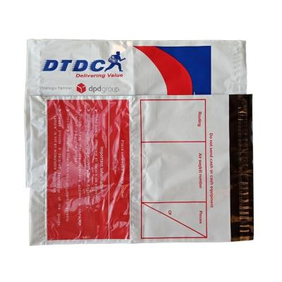 China Custom Moisture Proof Clear Pouch 14.5x19in Poly Mailing Bags For Waybill Bill Good Quality Clear Document Pouch Mailing Bags for sale