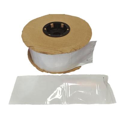 China Factory Custom Plastic Moisture Proof LLDPE Pre Opened Polybag Automatic Bag On Roll Waterproof Pre Opened Automatic Perforated Bags On Rolls for sale