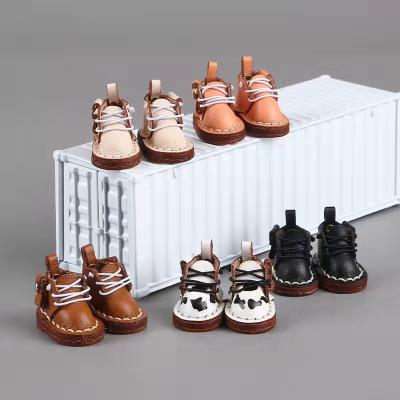 China Toy Handmade blythe OB11 ob24 bjb doll soft leather shoes for Blythe fashion dolls for sale