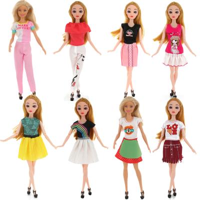 China Wholesale bestselling soft toy barbie bjd doll clothes dress outfits for 11-12 inch barbie dolls for sale