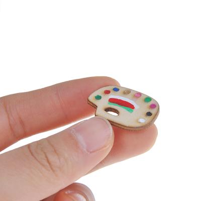 China Mini Toy 19*27mm Miniature 1:12 Dollhouse Pallet Brush Dollhouse Accessories for sale