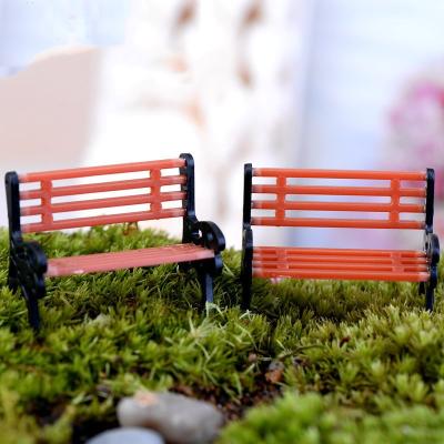 China Cartoon Toy Wholesale Chair Plastic Mini Dollhouse Miniature Furniture For 1/12 Dollhouse for sale