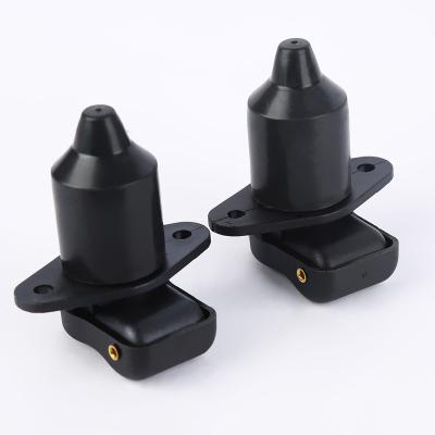 China Used plastic trailer truck trailer adapter 3pole fixing socket-2 female points for sale