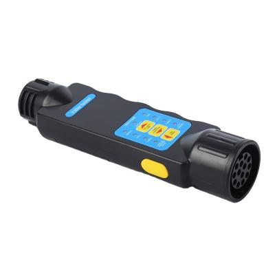 China Trailer Truck Used Car Truck Testing Tool 13 Pin Trailer Connector Tester for sale